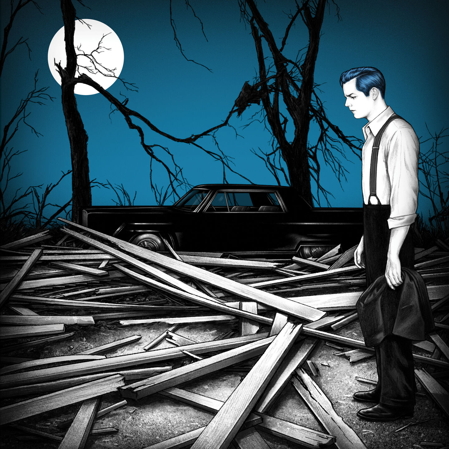 album art Jack White Fear of the Dawn